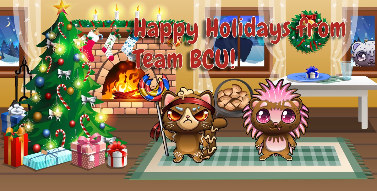 BlockchainCutie's tweet photo. 🎅Happy holidays to all of the Cutieneers from team BCU 
Are you on Santa's good list this year? We certainly hope so😉
Matching sweaters and awkward group pictures are mandatory today!🥳
Oh, and what did the jolly old man leave you under the tree this morning? 🎁

#HappyHolidays https://t.co/SUoPhHBMid
