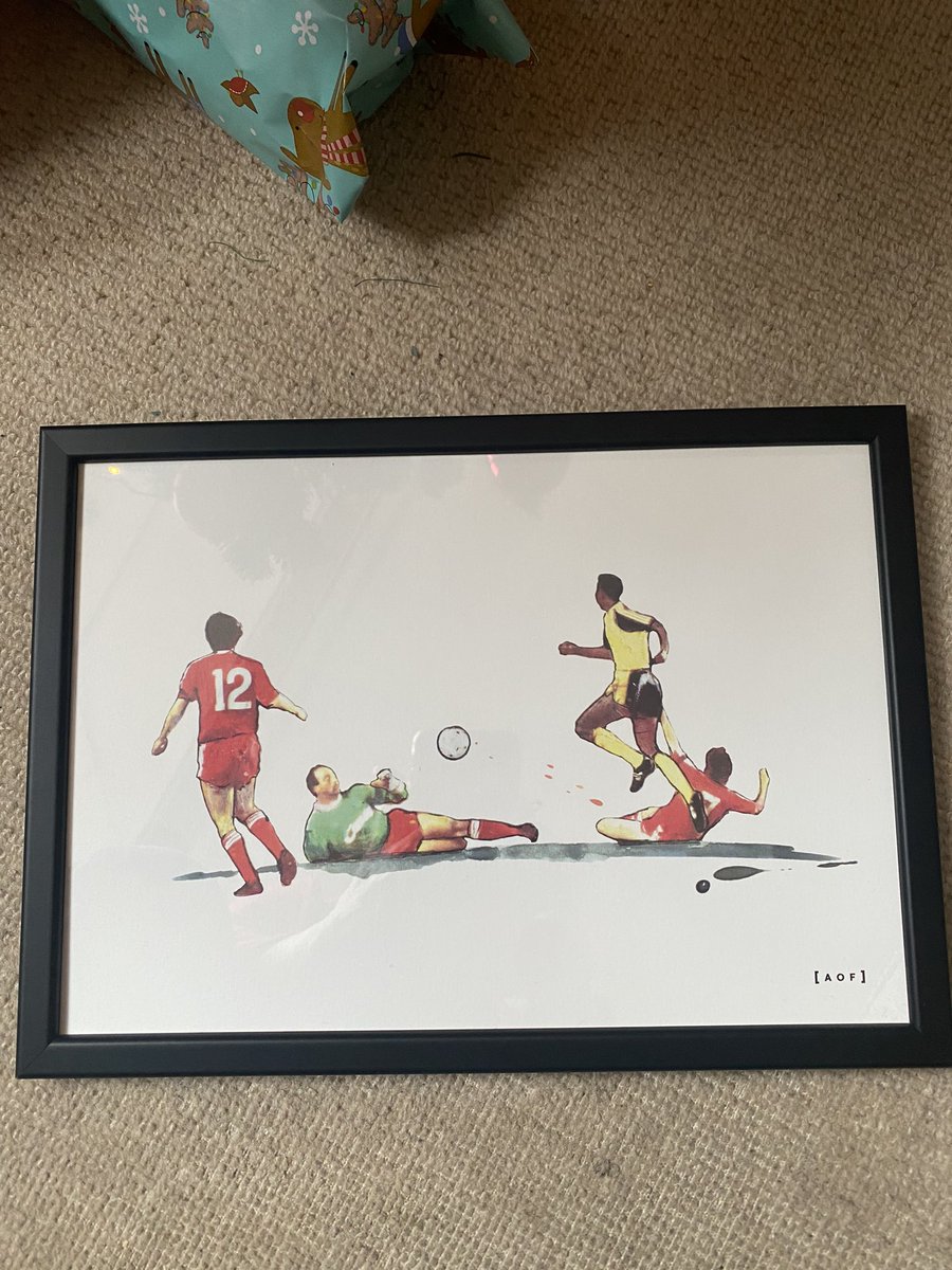 Love this present of the greatest football night of my life.#COYG