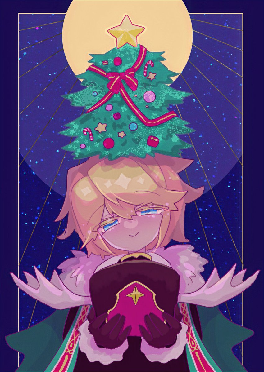 「メリークリスネウス #海獣の遺物の季節が訪れました 」|スーパー天才.PNGのイラスト