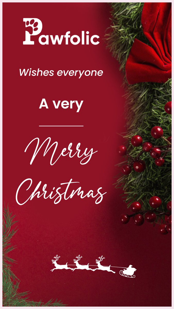 Pawfolic1's tweet photo. Wishing you all a very merry #Christmas ❤️🎄🎉

#pawfolic #MerryChristmas https://t.co/MRqPzNF8rR