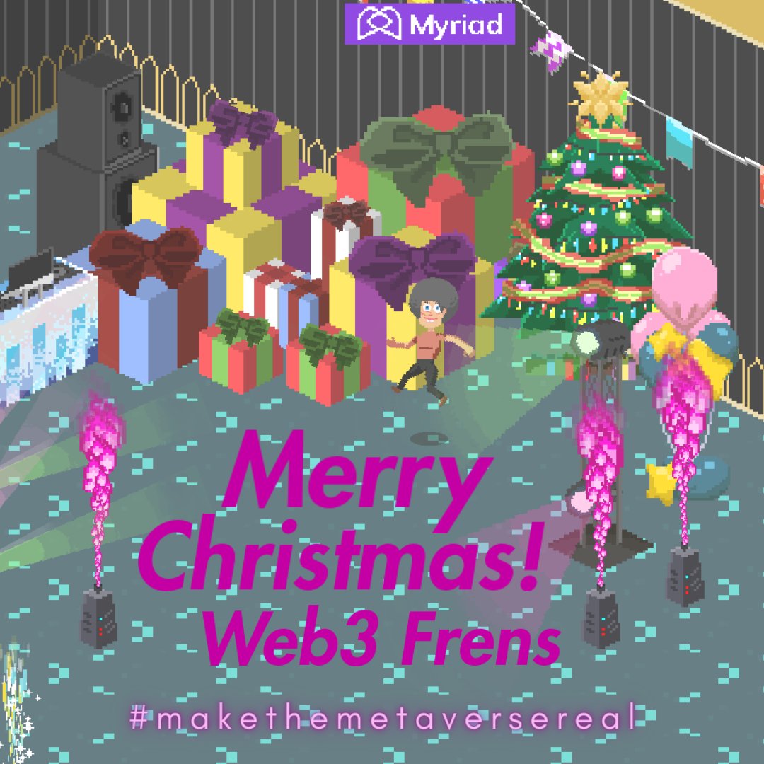 realitychain's tweet photo. 🎄 MERRY CHRISTMAS EVERYONE! 🎄
Wishing all our #Metaverse and #Web3 frens prosperous #BUIDLs and a bullish life ahead, constantly breaking new ALL-TIME HIGHS 🤩🎅
Much appreciated for all the love and support y'all have for #RealityChain😁
#NEAR #NEARisNOW #NEARProtocol $NEAR https://t.co/nQBEIa0pGH