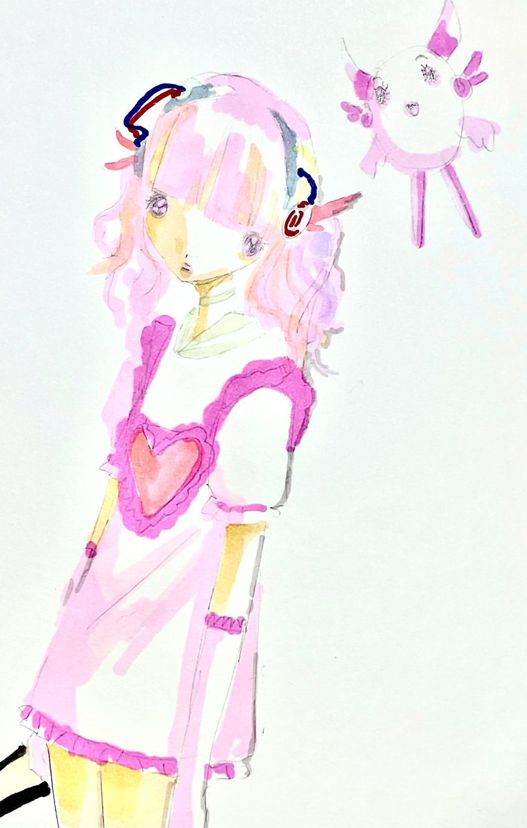 NARAKISHAPPY's tweet image. 마법소녀 그만둘래