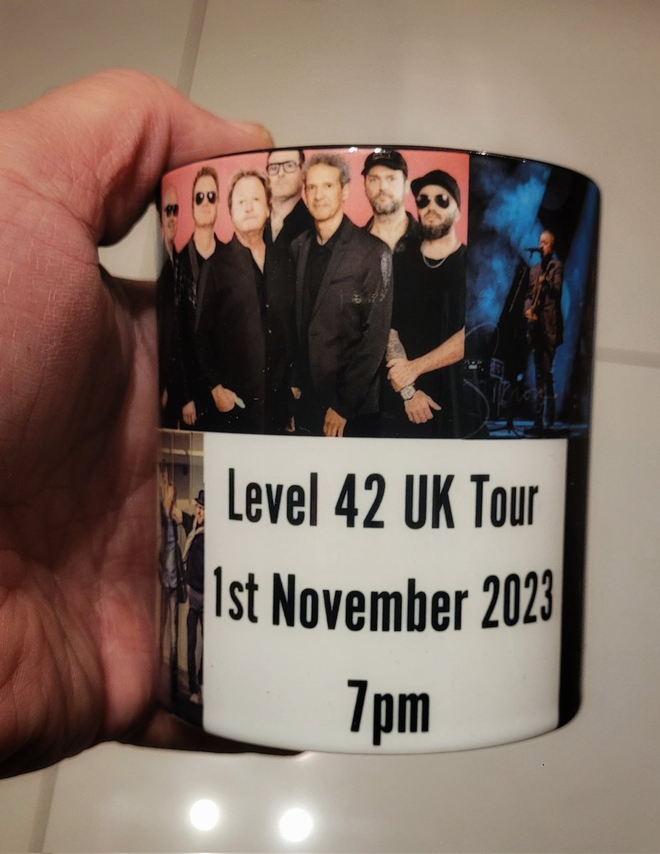 #Level42 <a href="/markking/">Mark King 💙</a> <a href="/MikeLindup/">Mike Lindup</a> Best Xmas Mug ever! See you next year! Merry Christmas all...