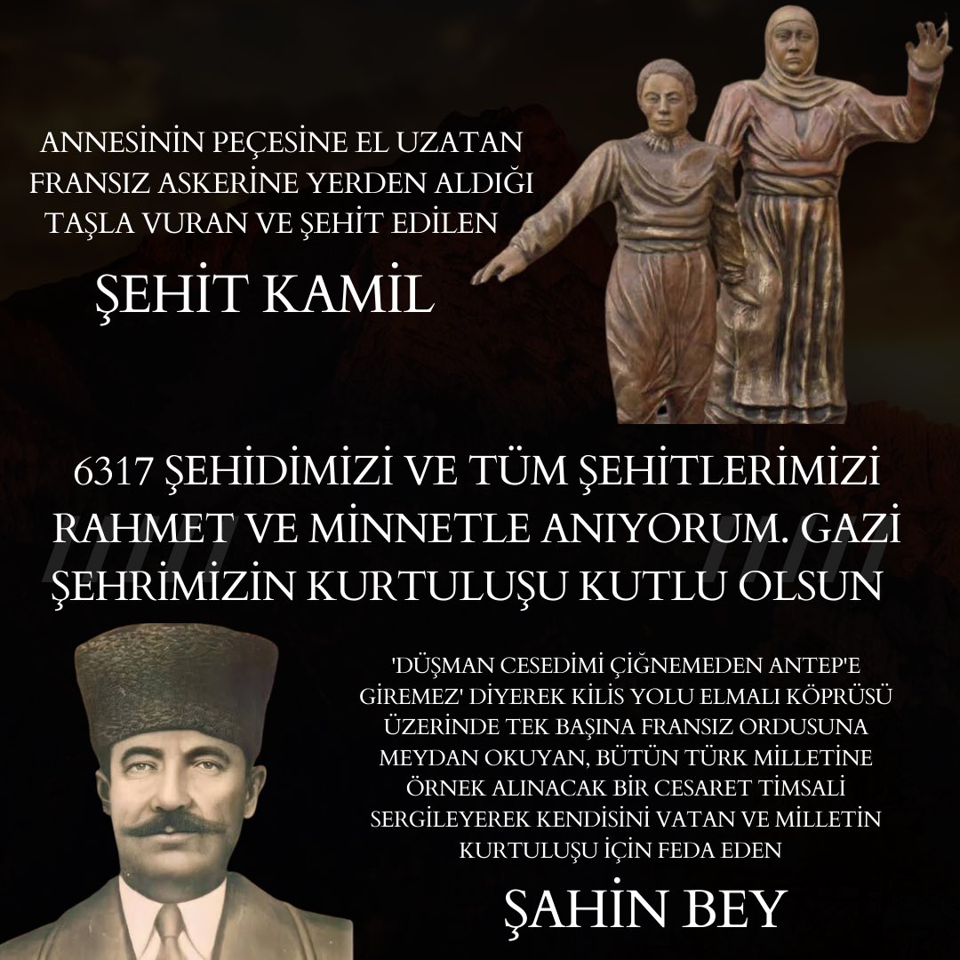 #25aralikgaziantepinkurtulusu Kutlu Olsun. #Gaziantep