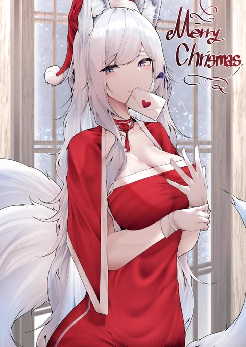 #AzurLane  #アズールレーンクリスマス~! (*' ワ `*)"良い一日をお過ごしください〜Have a nice day~ 