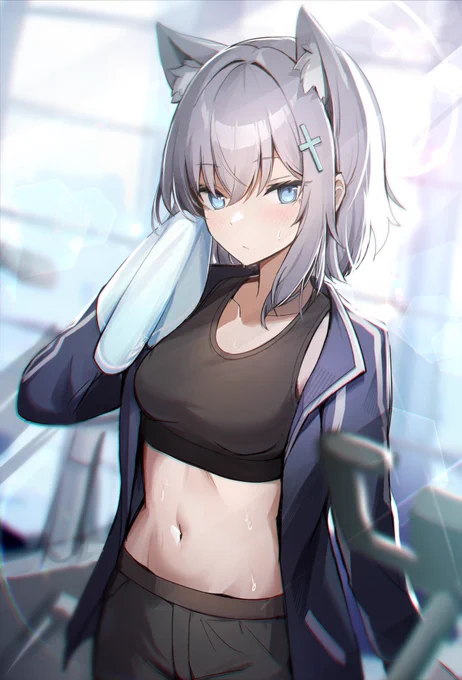 シロコ…  #ブルアカ 