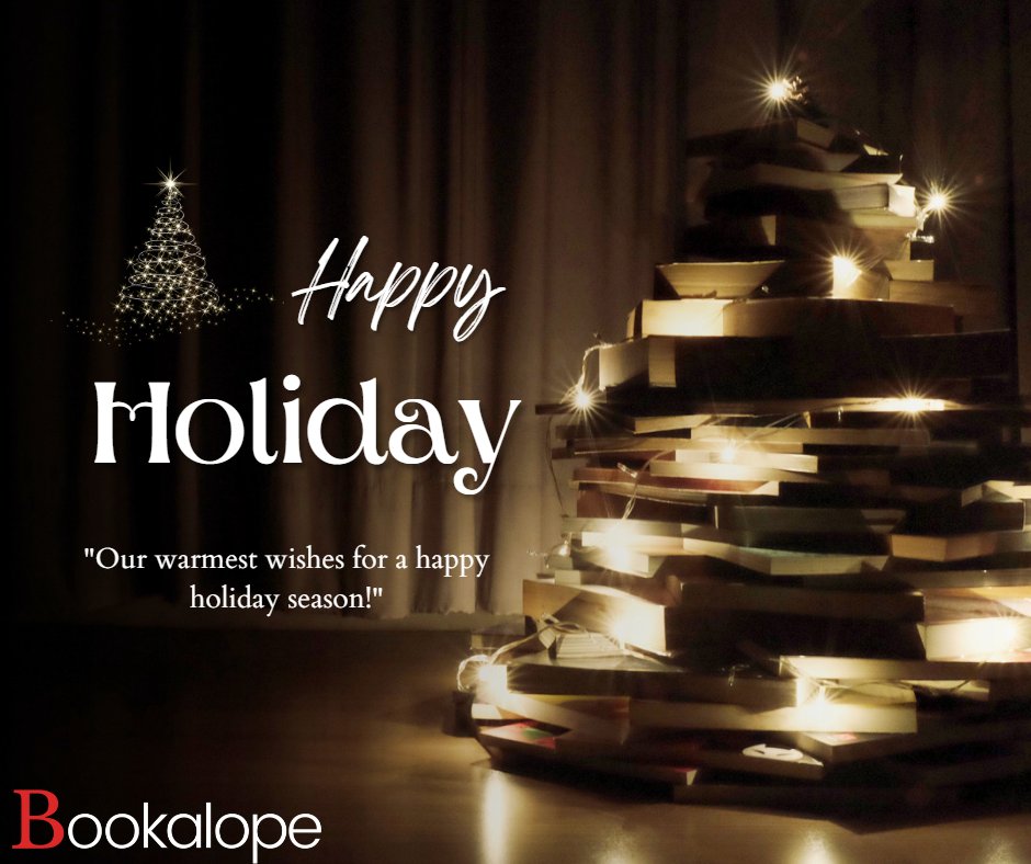 bookalope's tweet photo. We wish you the coziest holidays with love and happiness this season! Happy Holidays! 🎄☃️ https://t.co/aHcqaq0onK