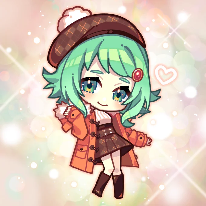 冬のGUMIちゃん#冬GUMI#GUMI 