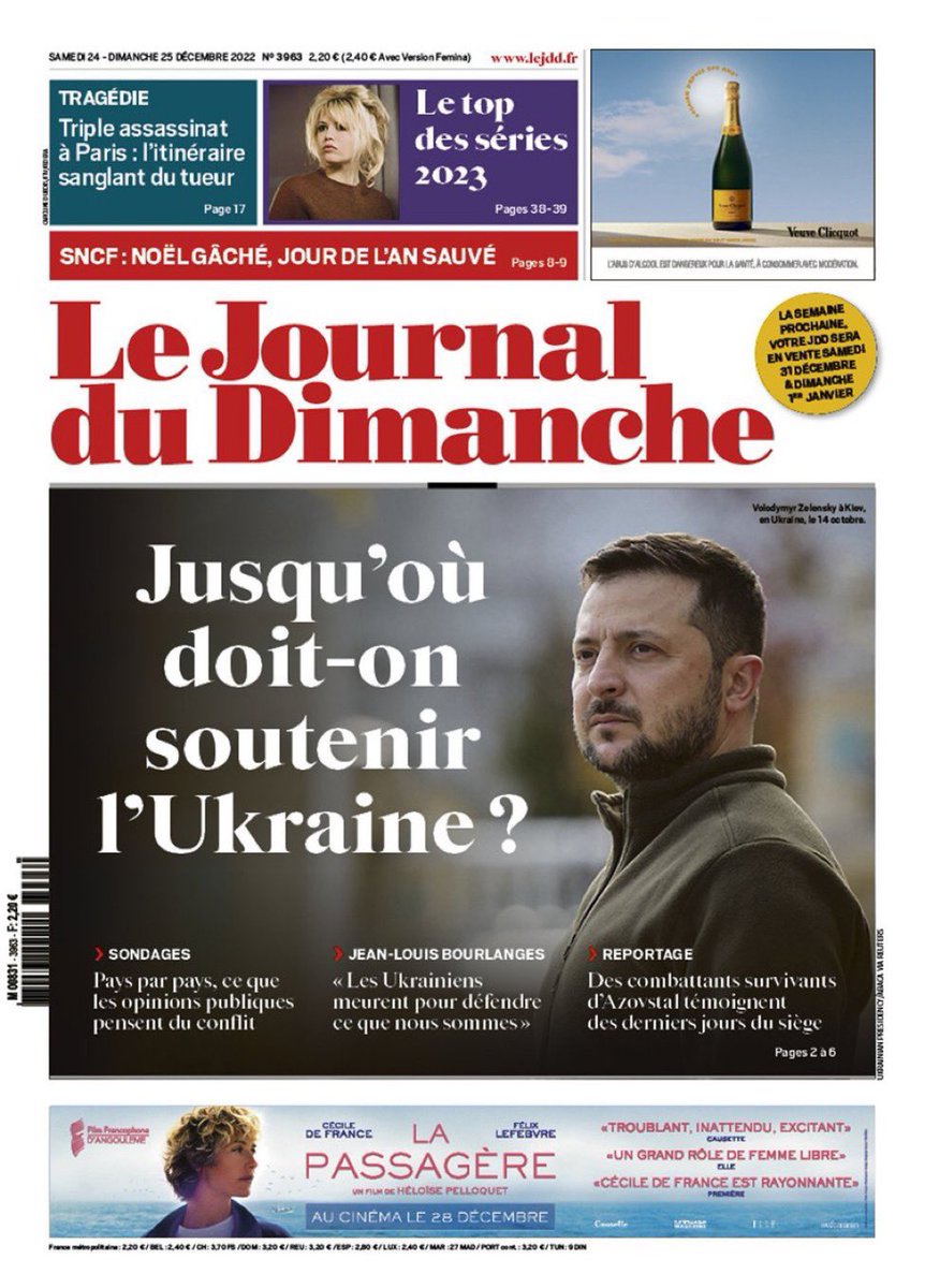 La réponse est simple : JUSQU’AU BOUT !

Suivre les hordes de pro Poutine qui ont colonisé Twitter, serait condamner la civilisation libérale européenne 

Nous devons soutenir militairement l’Ukraine et Zelensky jusqu’à la victoire contre la dictature Poutinienne