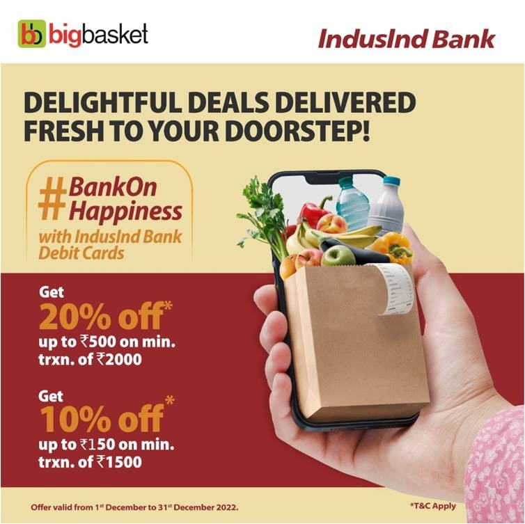 IndusInd Bank on Twitter "bankonhappiness and feel the freshness of exciting deals coming your