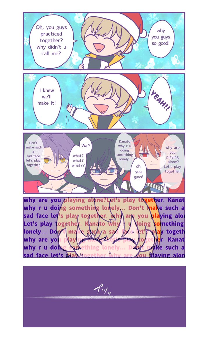 【Kanato's Xmas stream】
Eng ver manga

most scareiest horror stream ever...

#ふうらーと 