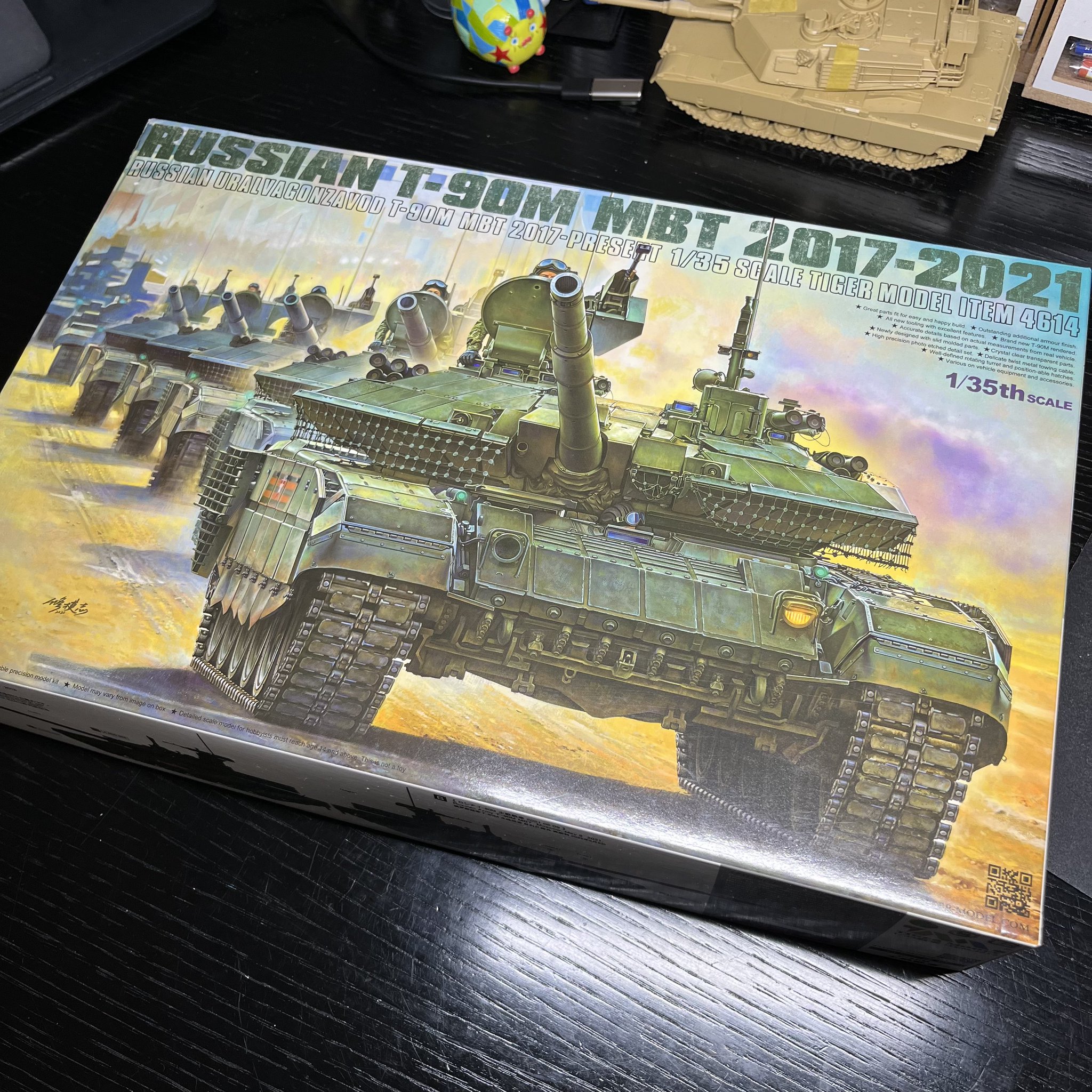 タイガーモデル　1/35 T-90M （完成品） タイガーモデル 1/35 T-90M 主力戦車 2021年 スケールモデル TML4614