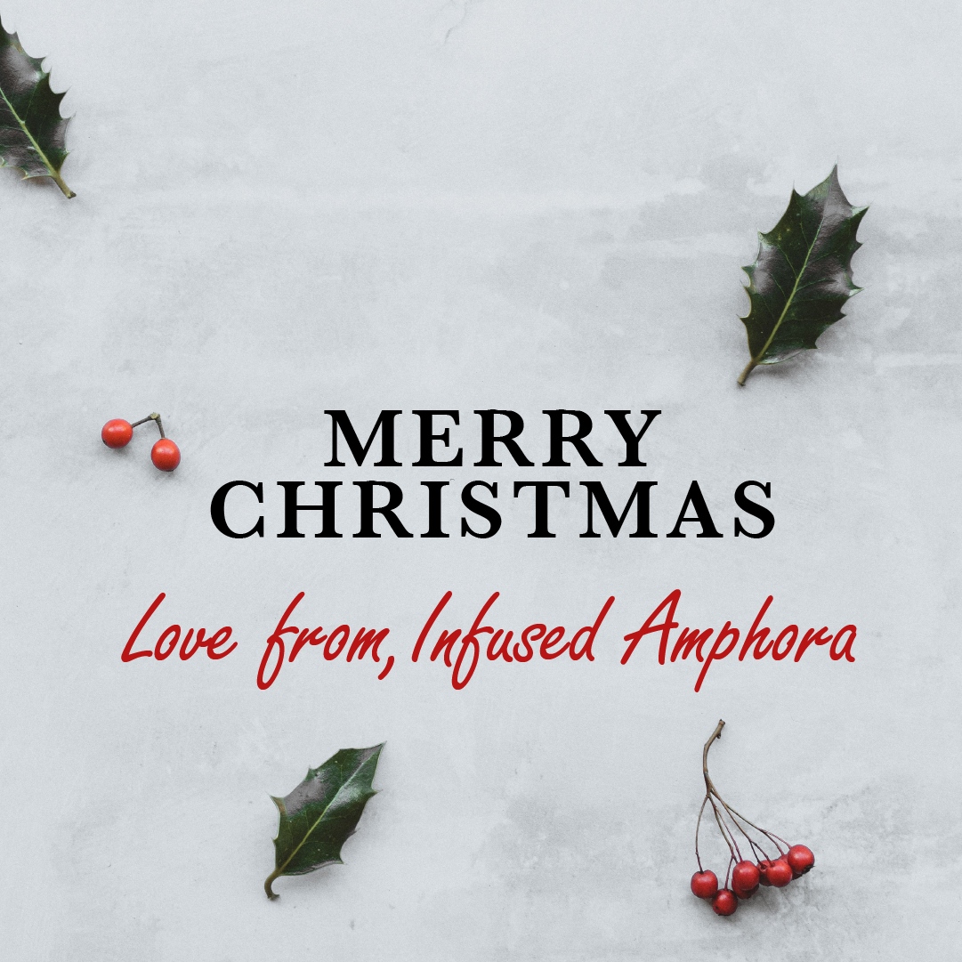 InfusedAmphora's tweet photo. The gift of love. The gift of peace. The gift of happiness. May all these be yours at Christmas. Merry Christmas from us all at Infused Amphora.

#cbd #uk #merrychristmas #christmas #cbduk #england https://t.co/wqD2tBEky6
