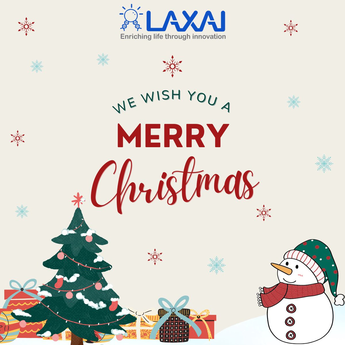 LifeLaxai's tweet photo. LAXAI Life Sciences wishes you all a merry Christmas! https://t.co/oh7j5W3RRr