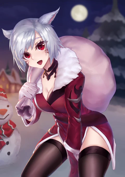 メリークリスマス!#FF14 #ミコッテ 