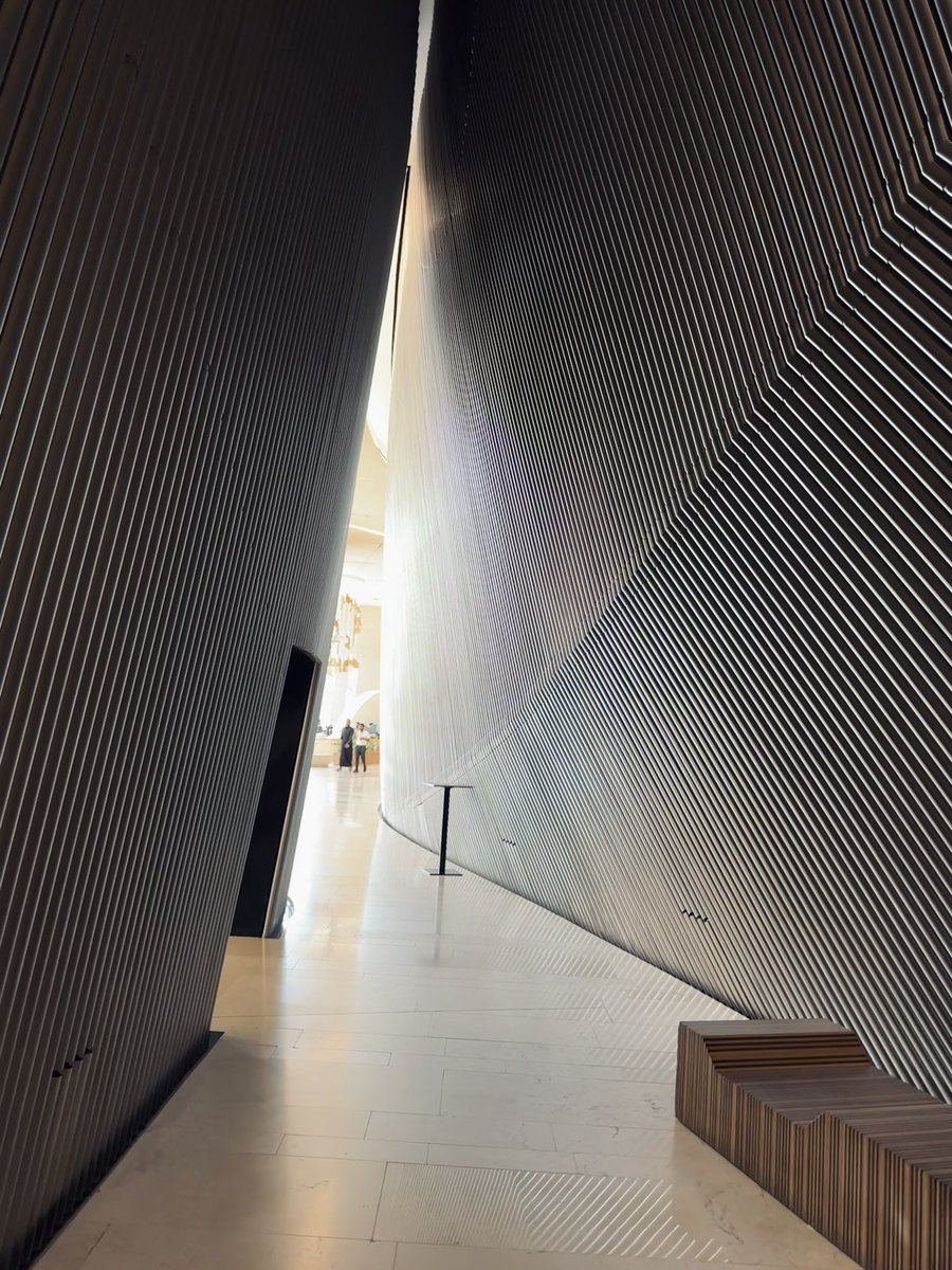 MSamirdesign's tweet photo. Absolutely amazed by the beauty of @Ithra - the design, the attention to details from inside and outside, and the team. https://t.co/kr4xv1xndt