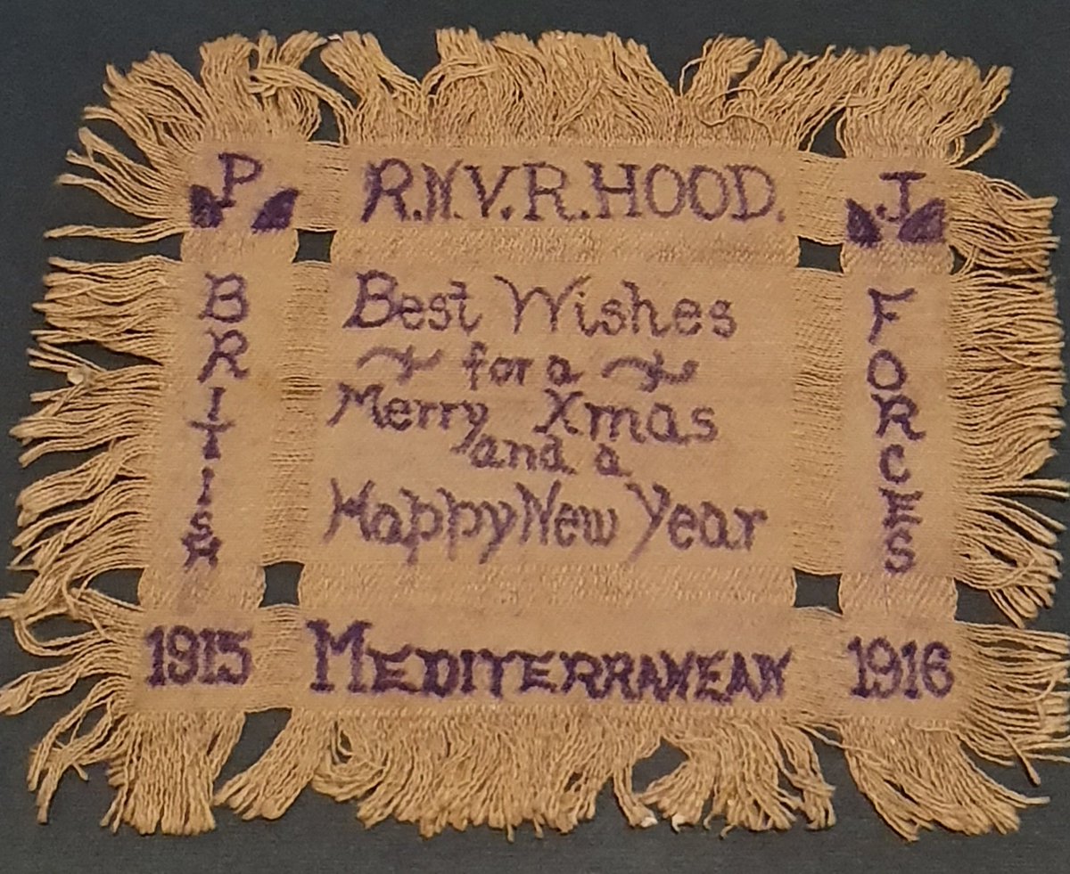 WW1RND's tweet photo. Merry Christmas one &amp; all, thank you for support , keep sharing and keep these lads memories alive 

This was sent home by Petty Officer Peter Jones Hood Bn for Christmas 1915 from Gallipoli

#gallipoli #Dardanelles #ww1 #ww1royalnavaldivision #royalnavaldivision #history https://t.co/g00W8NJUi0