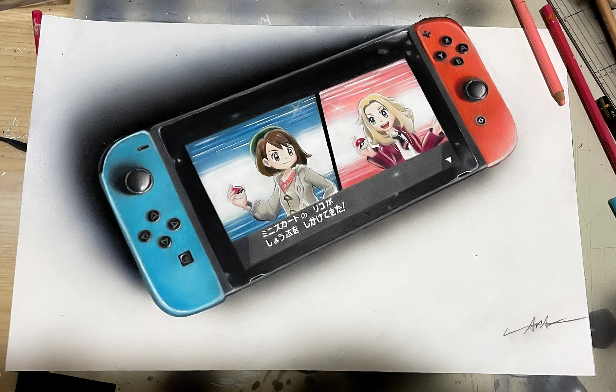 どれが本物でしょう！色鉛筆で書かれた絵がうますぎる件。