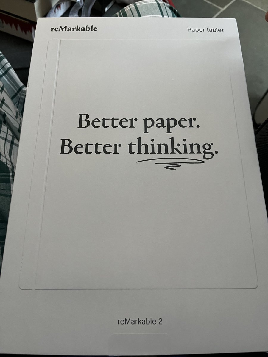 Cairn_GRog's tweet photo. Level up … Remarkable 2 🥰 #digitalnotepad https://t.co/Jb3XTpX5lE