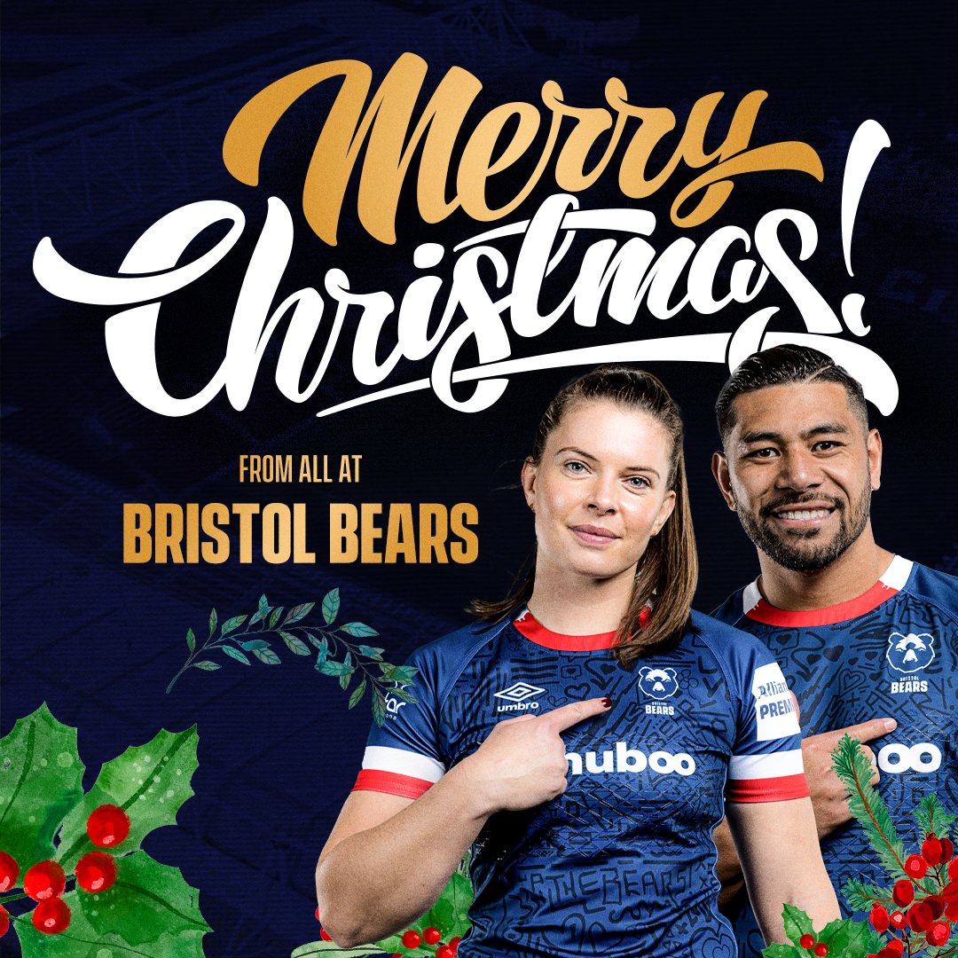 Dave Ward (@dave_ward2) on Twitter photo Merry Christmas to all the amazing supporters of <a href="/BristolBearsW/">Bristol Bears Women ๐ป</a> and <a href="/BristolBears/">Bristol Bears ๐ป</a> you guys have been immense this year ๐ป
Thank you for all your support and looking forward to seeing you all again next year! (And hopefully on the 27th ๐) Merry Christmas to all the amazing supporters of <a href="/BristolBearsW/">Bristol Bears Women ๐ป</a> and <a href="/BristolBears/">Bristol Bears ๐ป</a> you guys have been immense this year ๐ป
Thank you for all your support and looking forward to seeing you all again next year! (And hopefully on the 27th ๐)