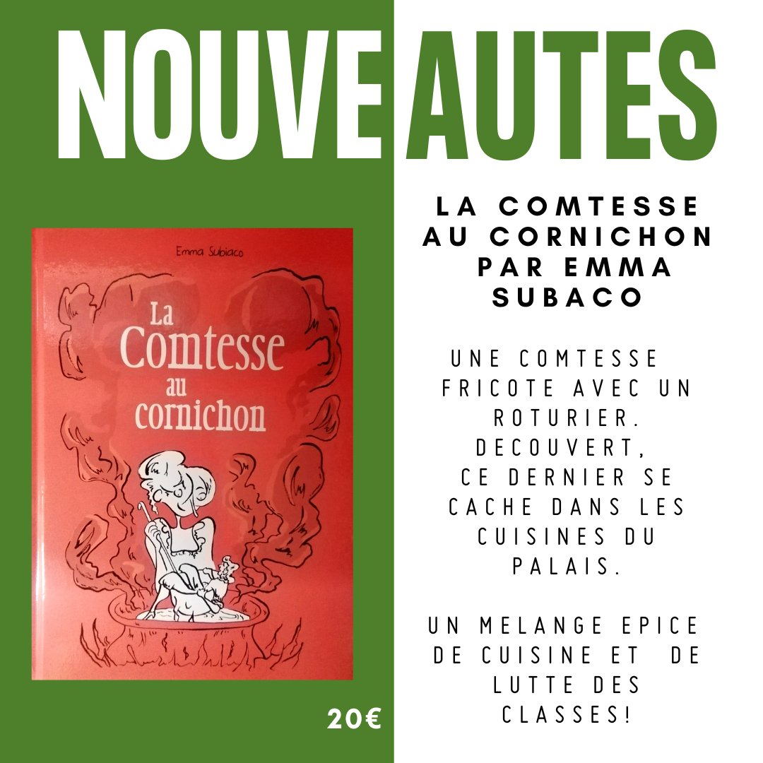 croafunding's tweet photo. Il est arrivé, l'album épicé d'Emma Subiaco, dont vous aviez aidé au financement par vos votes.
Une promesse dégustative plus que tenue !
#nouveautebd #librairie #autoedition #ululefr #bdcuisine #croafunding #cornichon https://t.co/GnXMFQelts