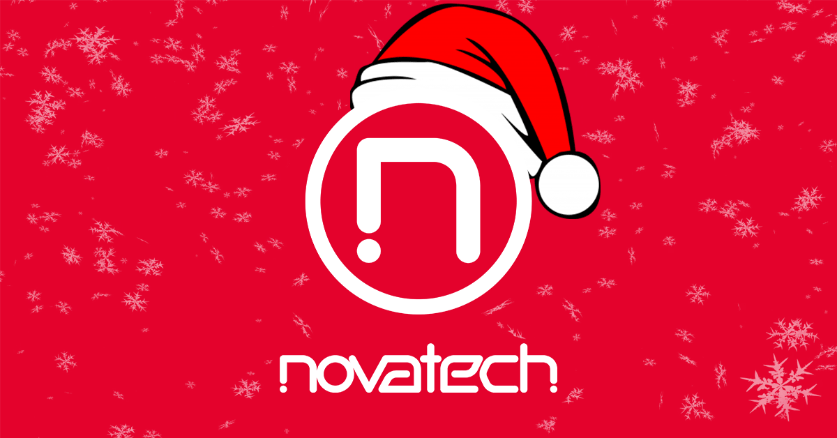 Happy Holidays from all of us here at Novatech! 

We hope you all have a wonderful time with family and friends and eat lots of food! 

#happyholidays #christmas #christmas2022