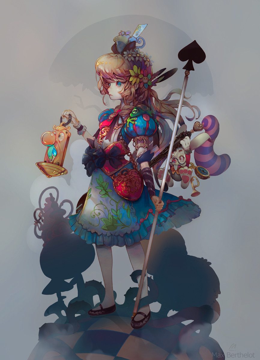 「The art of Max BerthelotGallery and Deta」|IAMAGのイラスト