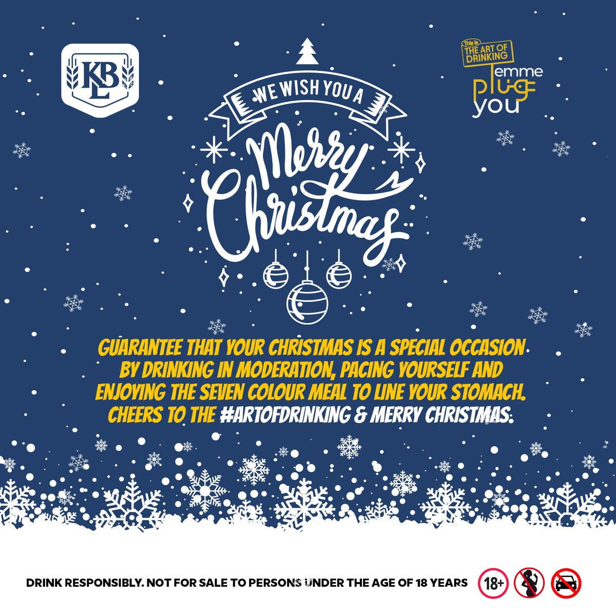 The_KBL's tweet photo. Le di gatile jang ka koo? Quote tweet your Christmas 7 colour lunch, re bone go re o gagamatsa jang for a nice chillas le bo’skeem.

#ArtofDrinking  #LemmePlugYou #FutureWithMoreCheers https://t.co/l3m3P96Exq