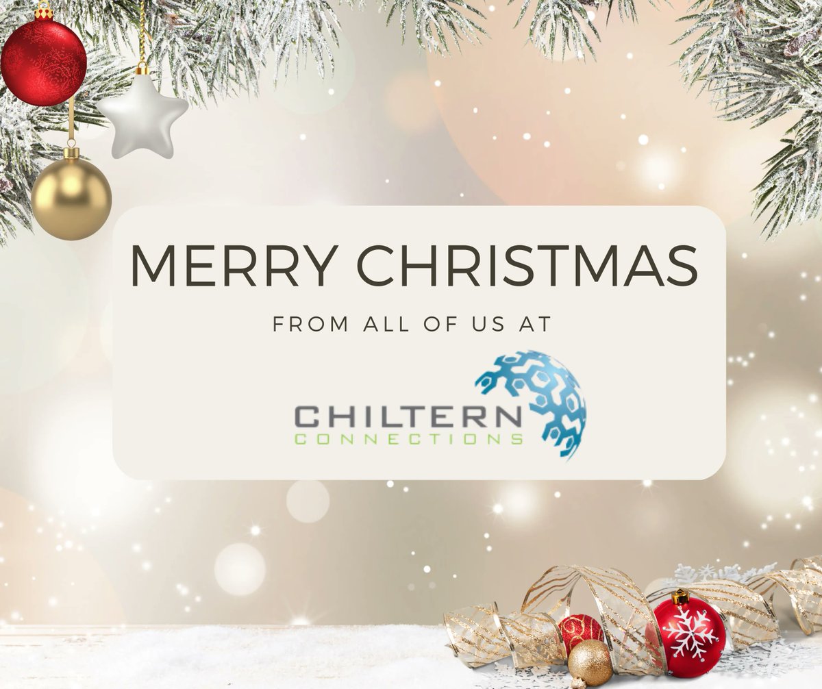 chilternco's tweet photo. Wishing you all a very Merry Christmas today from all of us here at Chiltern Connections! 🎅 🎄 ✨ 🎁 https://t.co/9jhCcNeTnF