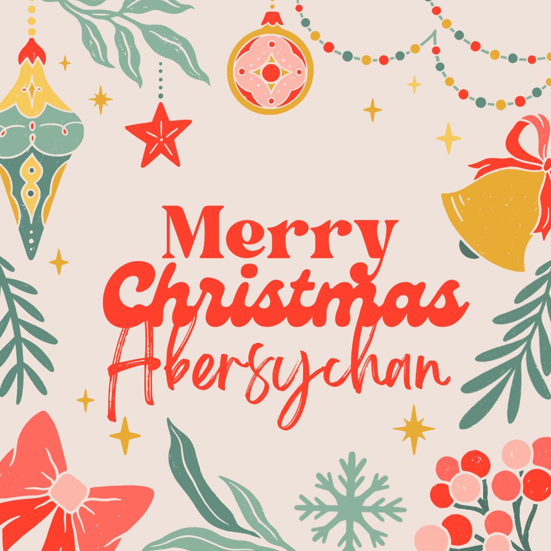 Merry Christmas to my Abersychan Family 
I wish you all a love filled day of happiness and joy
Look at who is around your tree (not what is under it!) because that is what is most important
#AbersychanFamily #AberCommunity @abersychanschool