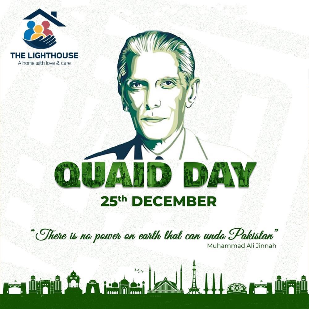 A wise, graceful, and best leader in the history of #Pakistan.

#thelighthouse #QuaidDay #Jinnah #QuaideAzam #MuhammadAliJinnah #Dec25th #founderofpakistan
