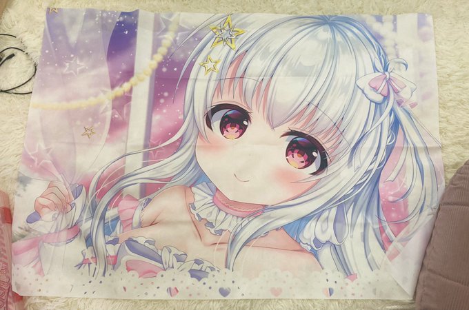 手前にかける布ポスター綺麗に印刷していただけました〜!!✨ 