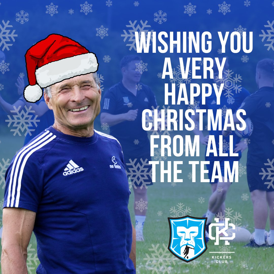 The team are wishing your a very happy Christmas this year. 🎄 We can't wait to see all your kicking goodies from Santa. 🎅 If you got any school of kicking presents tag us in your photos so we can see 😁