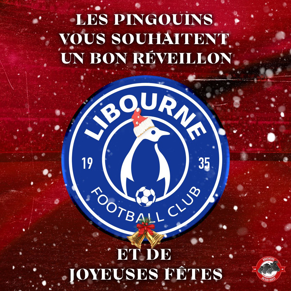 fc_libourne's tweet photo. Le Fc Libourne vous souhaite de joyeuses fêtes ! https://t.co/K2u2FHgkIZ