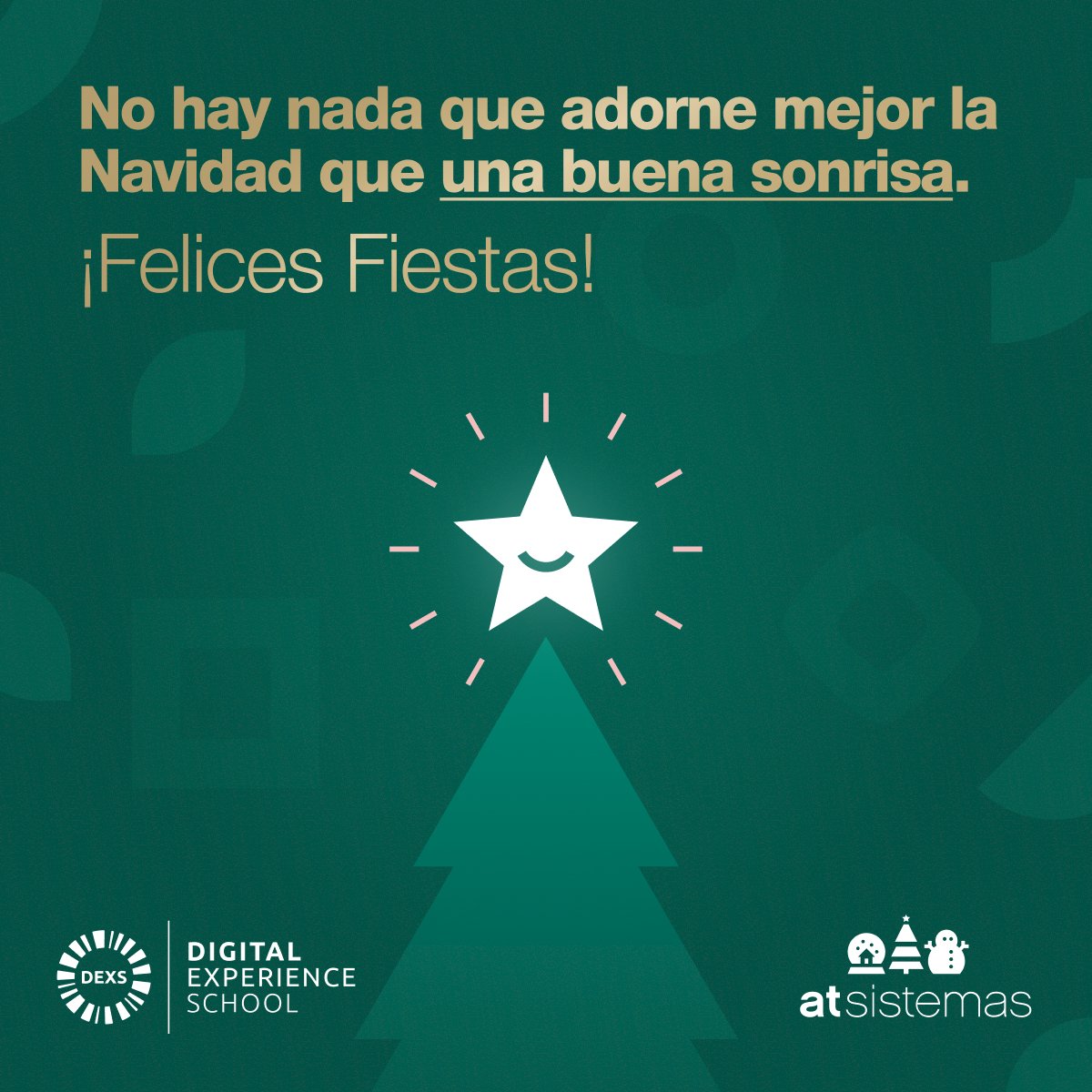 knowmad_mood's tweet photo. ¿El mejor adorno navideño? 😀😁🎅 ¡Una buena sonrisa! 😅🤓😸

De parte de toda la #Familiaat, queremos desearos unas Felices Fiestas y esperamos que podáis compartir muchas sonrisas y buenos momentos con los que más os importan.

✨¡Feliz Navidad!✨

#FelizNavidad #FelicesFiestas https://t.co/3oYmlX8iCK
