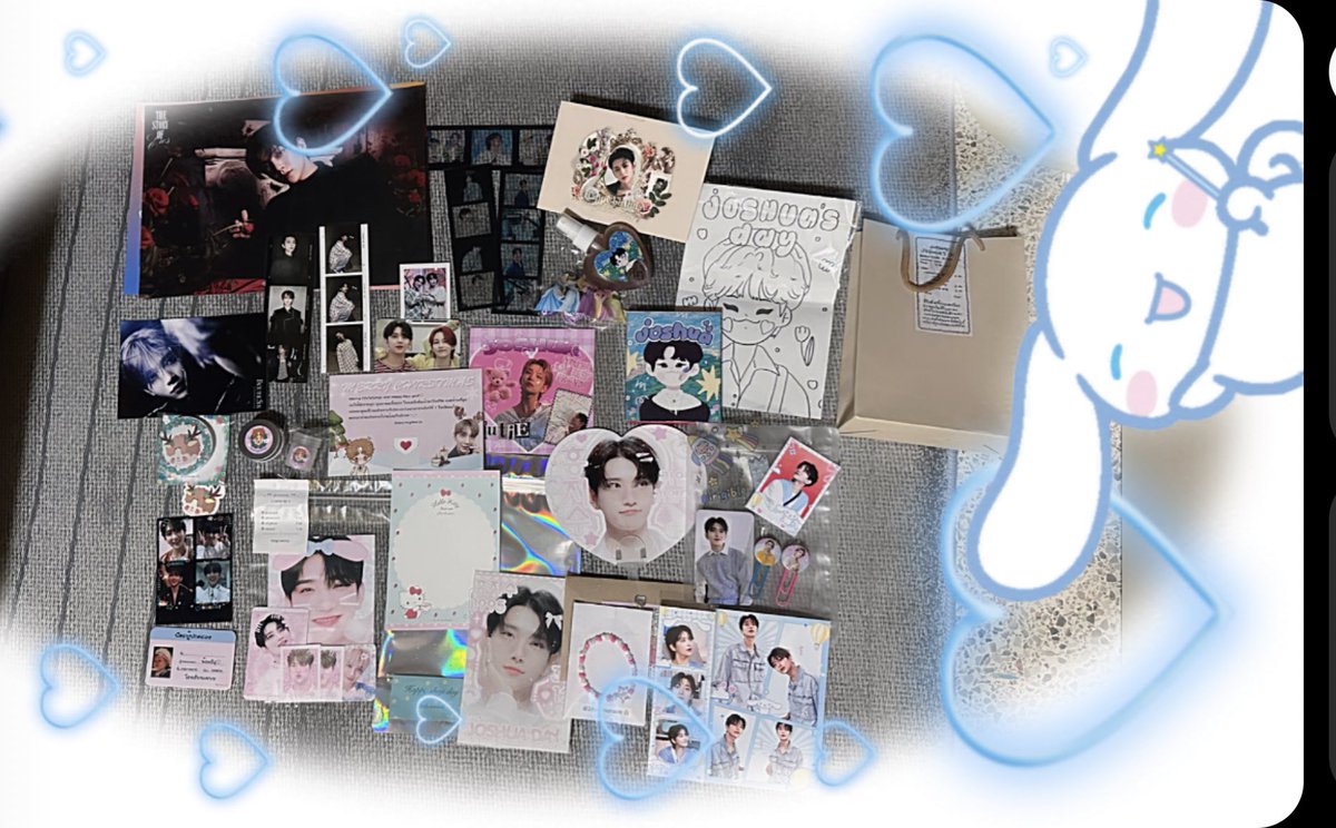 sansanshiber's tweet photo. ขอบคุณทุกคนที่มาพูดคุยแลกกอว.กันที่เฟ่โจชัวนะคะ น่ารักหมดเบย ꨄ︎♥︎  เสียดายหลายคนไม่ได้ไปเจอวันนี้ไว้โอกาสหน้าาา แล้วก็ ᴍᴇʀʀʏ ᴄʜʀɪꜱᴛᴍᴀꜱ 2022 ᴋᴀ #dearmydeerjs #JOSHUA https://t.co/aDGJ9pdz4F