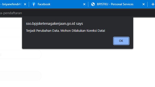 pino_cloud's tweet photo. @BPJSTKinfo min ini kenapa ya, mau daftar tapi ada notif gini, data sudah sesuai KTP... https://t.co/0xzgaWdBKJ