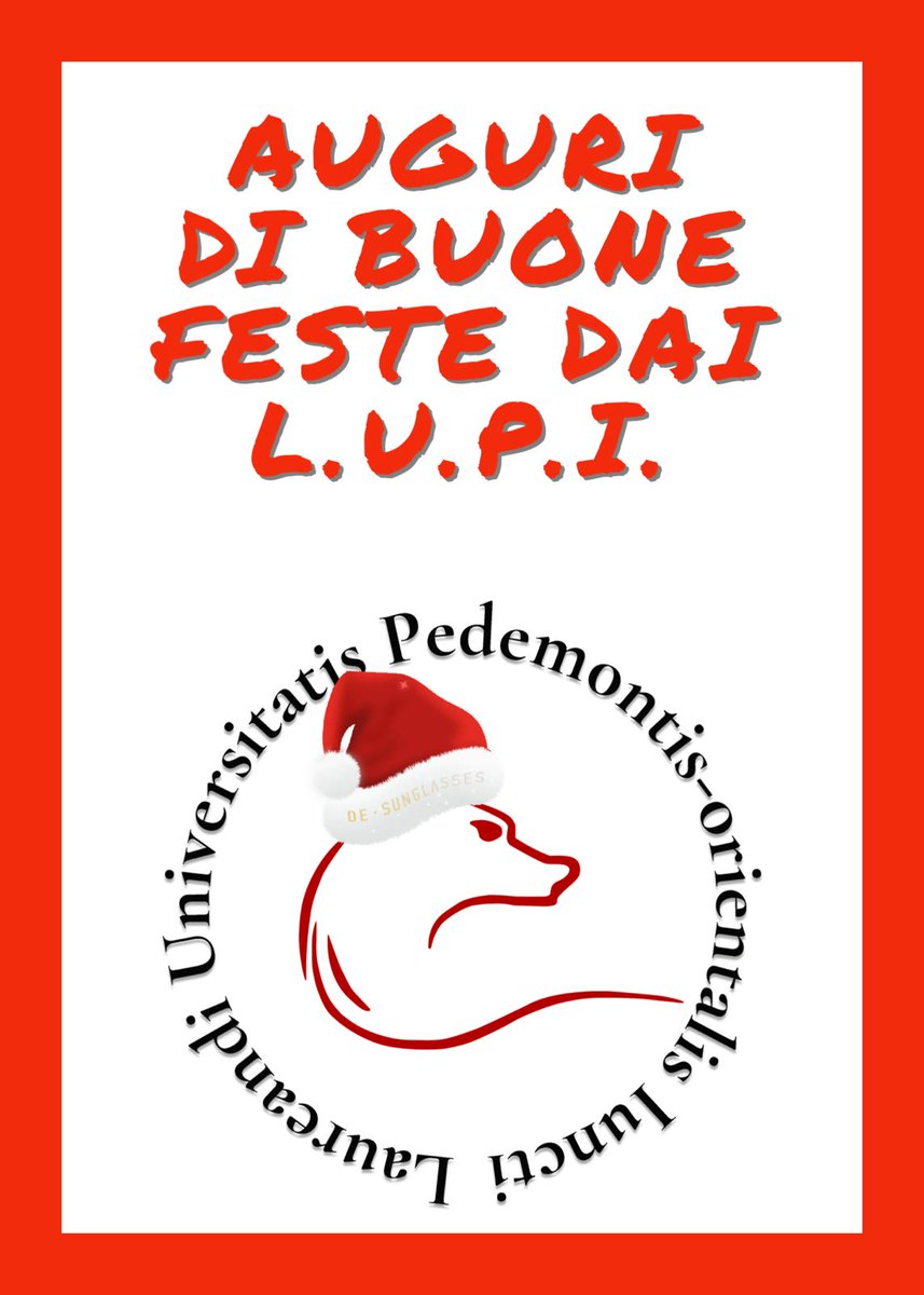 Auguri a Tutti da parte dei L.U.P.I. 🐺🎅