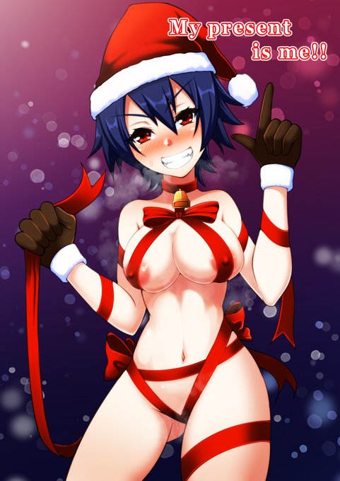 クリスマスザガンちゃん絵…プレゼントは私ってコト!? 