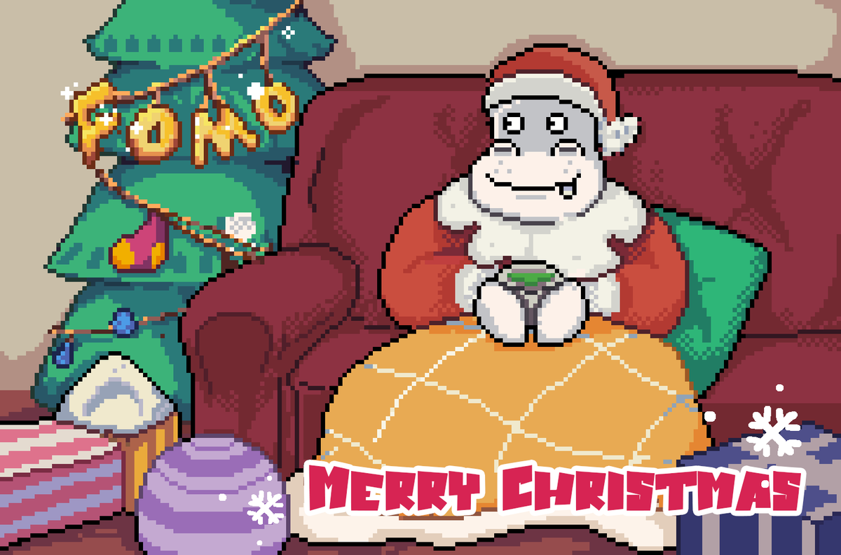 JOMOHippo's tweet photo. Have a JOMO day in a FOMO way

Wish you JOMO #Christmas

🎄 https://t.co/Dd1f4VRNXT