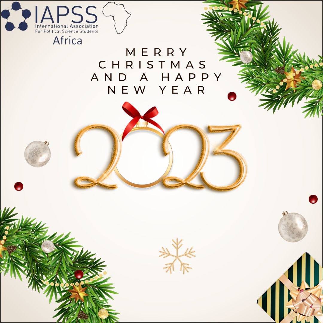 IAPSS Africa wishes all a Merry Christmas and a Happy New Year! May your hearts be filled with joy !