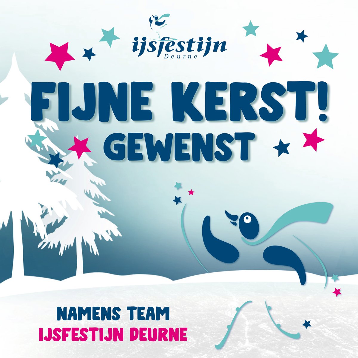 ijsfestijn's tweet photo. Namens het IJsfestijn wensen wij iedereen een 𝗳𝗶𝗷𝗻𝗲 𝗸𝗲𝗿𝘀𝘁! https://t.co/Vtp8MIAMLo