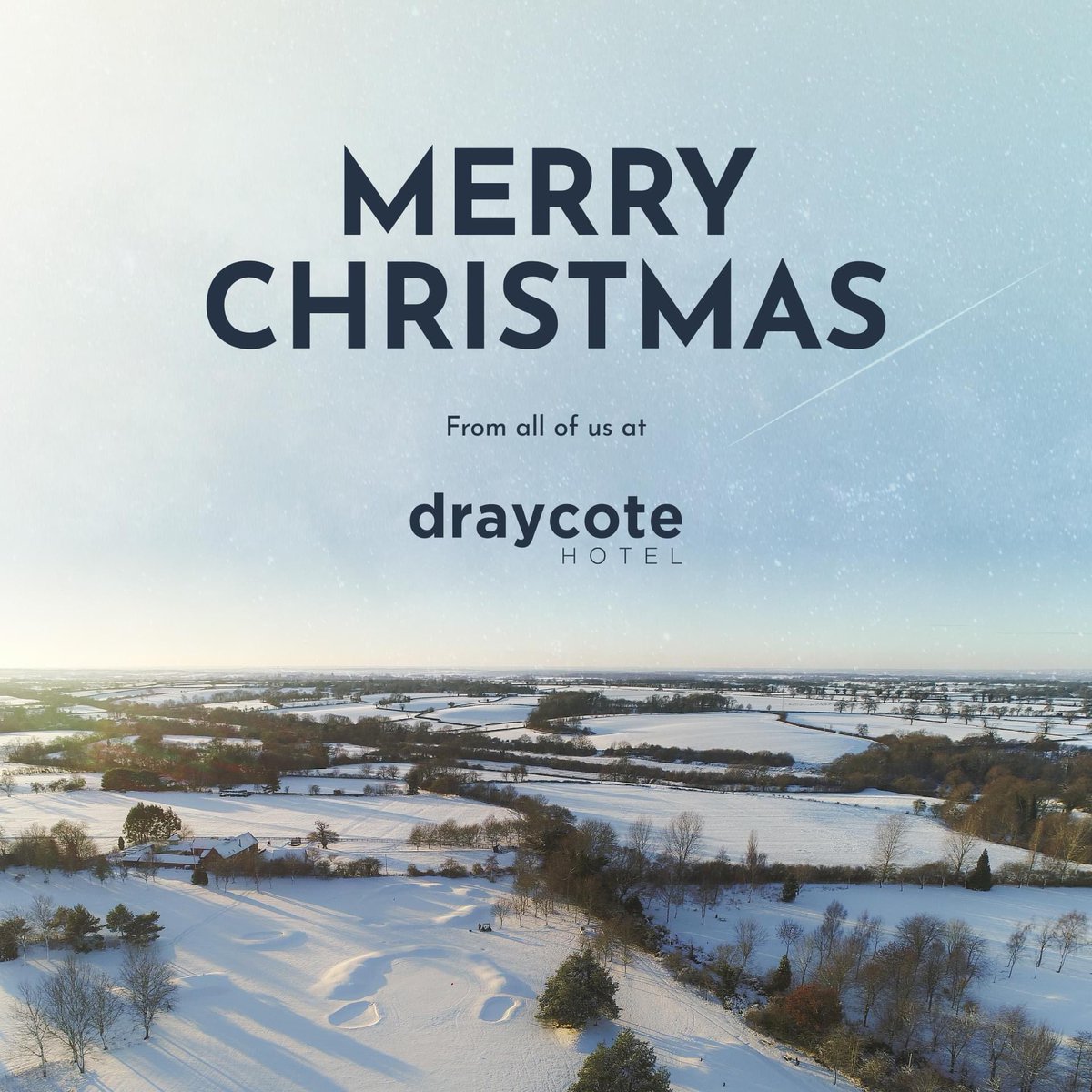 DraycoteHotel's tweet photo. From all of us at Draycote Hotel, we wish you all a very Merry Christmas 🎄 

We look forward to welcoming all those joining us for Christmas lunch 💙 https://t.co/Ze2bwpEngK
