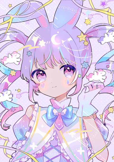 #100日チャレンジ #イラスト 24 ティンクルバニー