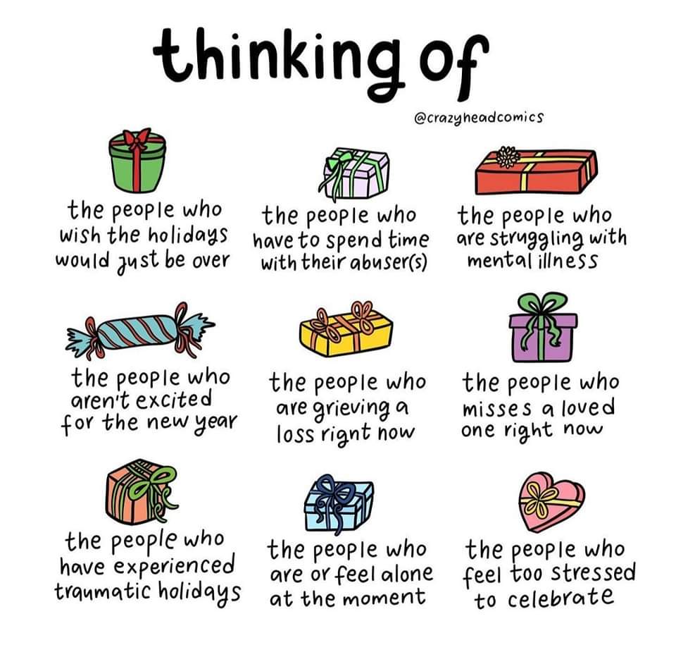 advancingyou's tweet photo. Wishing all those celebrating this week a wonderful #Christmas🎄and #Hanukkah 🕎 
It will be a cold and brutal winter for many and not as festive as some would hope, sending all these people my thoughts and prayers.🙏🏽🫶
Via @crazyheadcomics https://t.co/dW2e9TyJCD