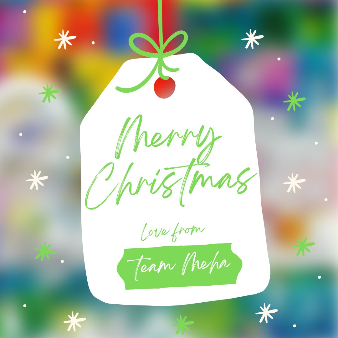 A massive #MerryChristmas to all our fantastic followers from everyone here at MehaArt! 🎄🎁🎅

We hope you all have the best day &amp; thanks for all the support during the very busy festive period as always 💖