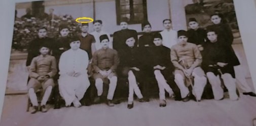 Happy birthday jiger... Me with dost Quaid e Azam. 