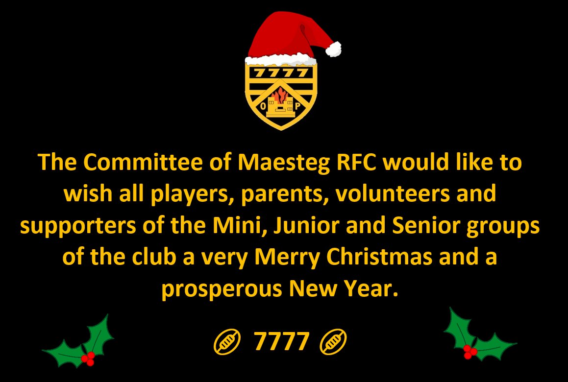Maesteg RFC 💙 (@maestegrfc) on Twitter photo 