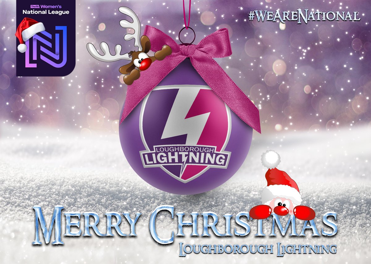 <a href="/Lightningfootbl/">Loughborough Lightning Football</a> #FAWNLfamily #MerryChristmas
