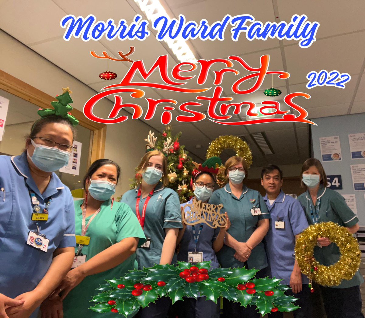 Morris Ward (@morriswardnuh) on Twitter photo Merry Christmas to one and all from the wonderful staff working Christmas day on <a href="/MorrisWardNUH/">Morris Ward</a> today 💙💙💙 @TeamNUH <a href="/NUHNursing/">NUH Nursing</a> <a href="/NUHMedicine/">NUH Medicine</a> Merry Christmas to one and all from the wonderful staff working Christmas day on <a href="/MorrisWardNUH/">Morris Ward</a> today 💙💙💙 @TeamNUH <a href="/NUHNursing/">NUH Nursing</a> <a href="/NUHMedicine/">NUH Medicine</a>